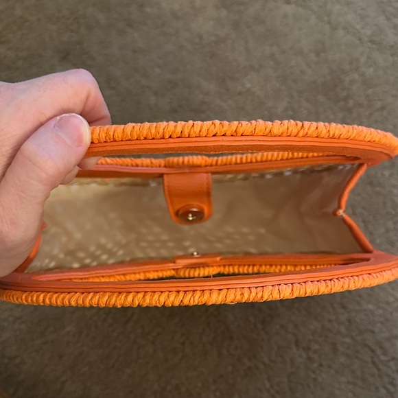 a new day Orange and Cream Clutch - Picture 2 of 3